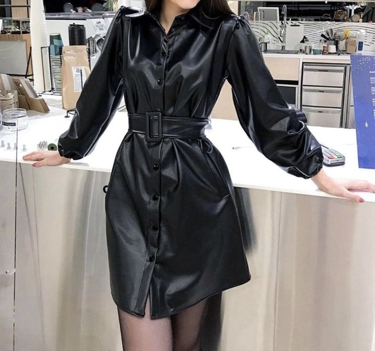 Продам платье эко кожа торг