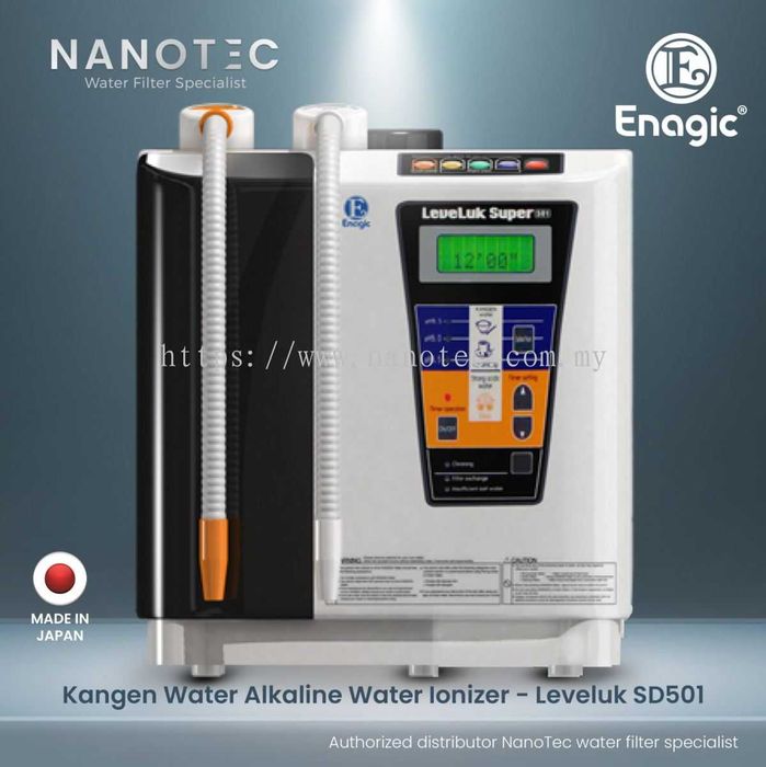 Filtru - Ionizator de apa Kangen SD-501 DX modelul nou 2026 - nou - sigilat