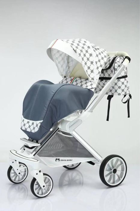 Детская коляска INING BABY 968 | 0–3 года | Лёгкая и удобная