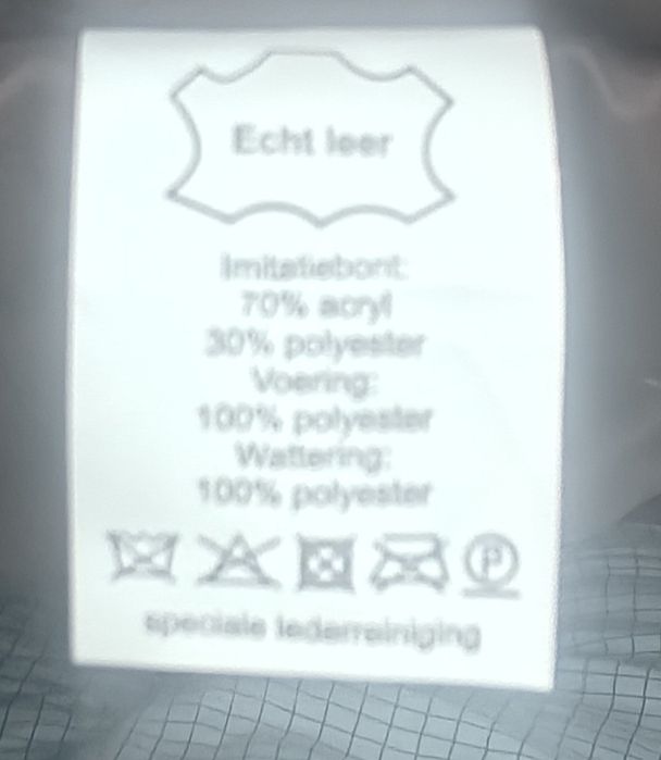 Geacă piele naturală LIV (Echt Leer) stare excelentă!
