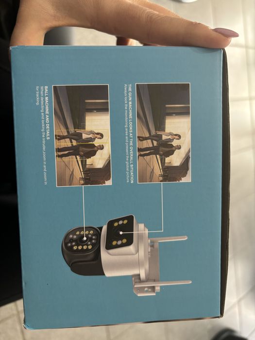 Камера с двойно наблюдение