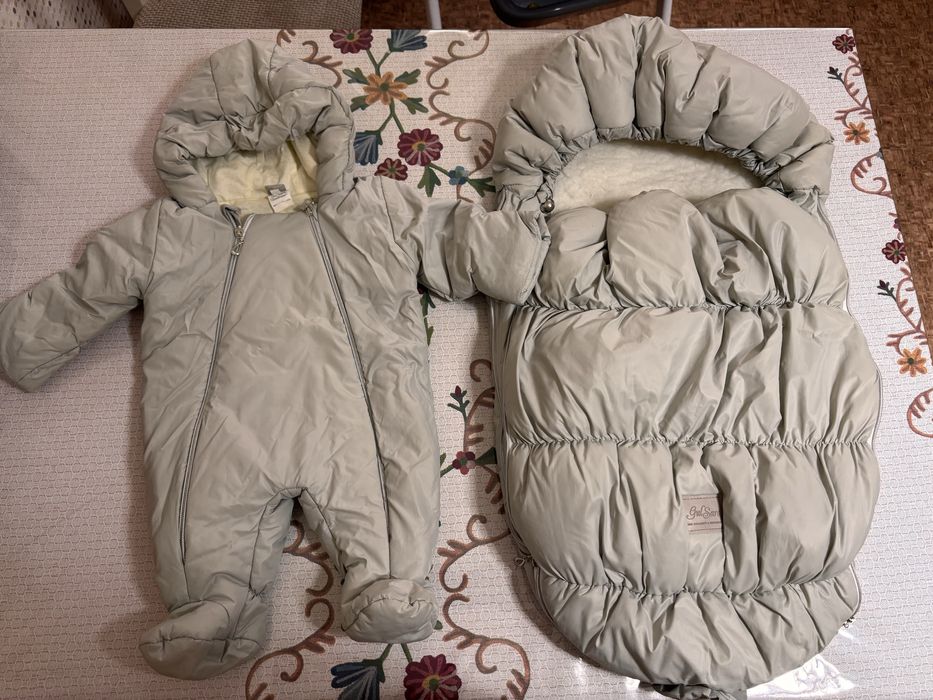 Куртка и конверт для новорожденных