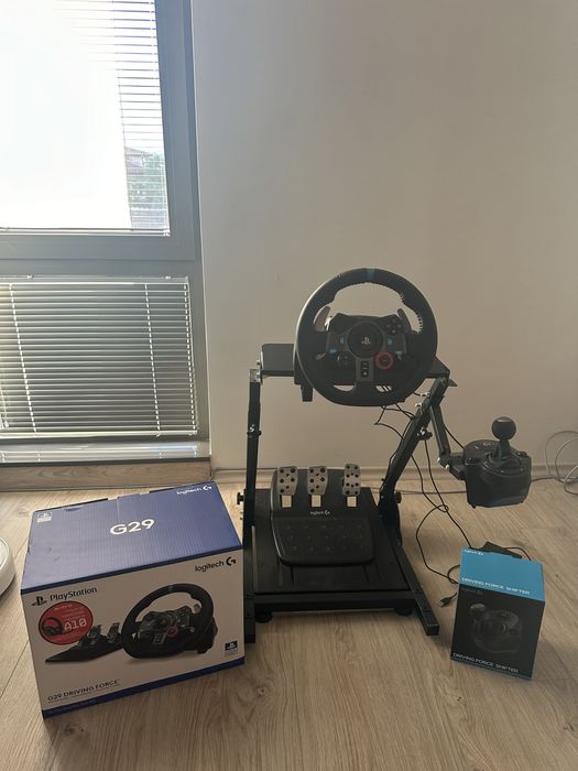 Playstation 5 CD + 2 Dual Sense + Vr2 + Logitech G29 + Shifter + Stand