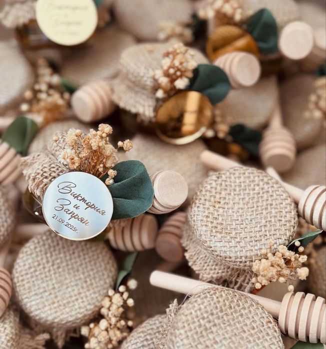 Подаръци за гости- сватба, погача, кръщене, рожден ден, бал