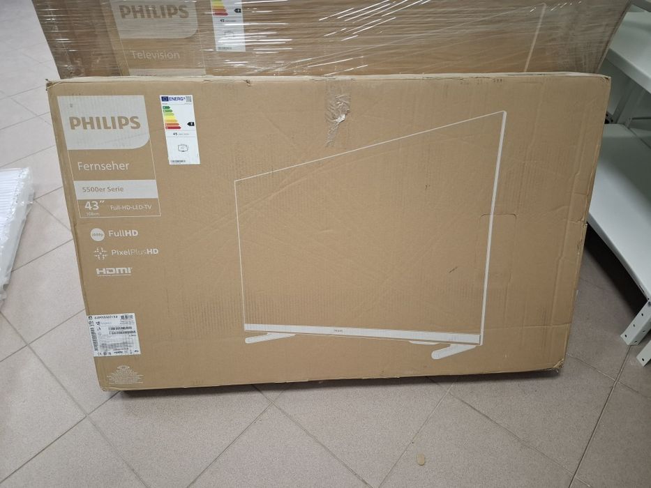 Чисто нови, неразопаковани телевизори Philips 43 инча