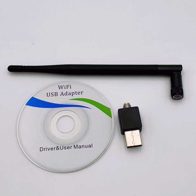 Адаптер Wi-Fi 802.11n 600 mbps с антенной