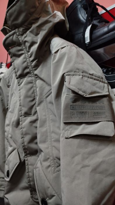 Водоустойчиво яке G-Star Raw Adaptable S ново мъжко зимно 2в1