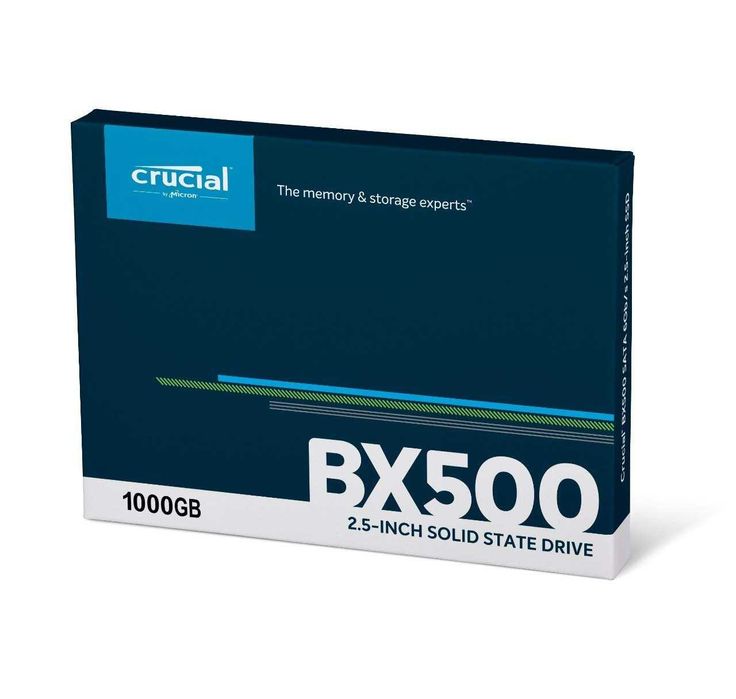 Crucial SSD диск Crucial BX500, 1000Гб, 2.5", SATA