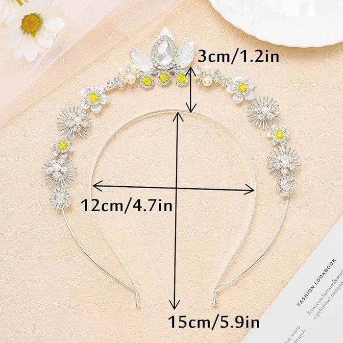 Coronița mireasa, accesorii par tip bentita, NOI