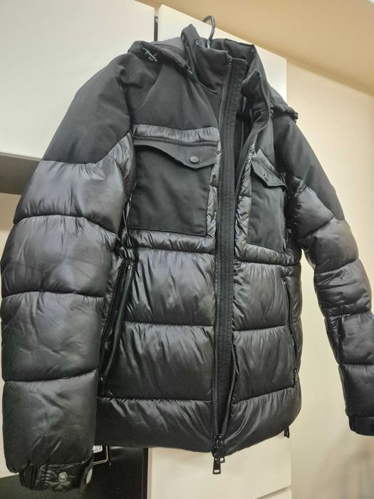 Geaca barbati BIGOTTI, neagra, marime S-M (regular)