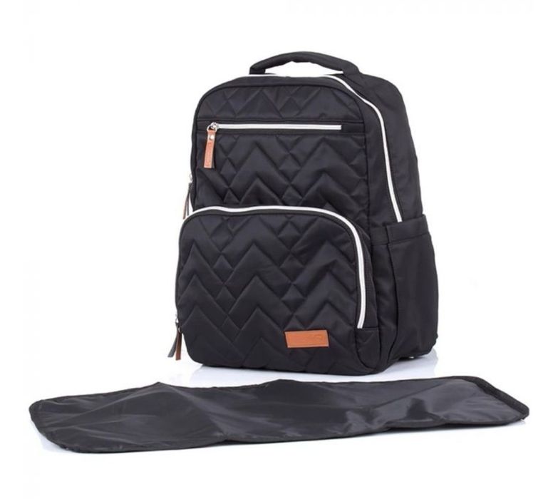 Rucsac si gentuta infasat Chipolino black, Negru