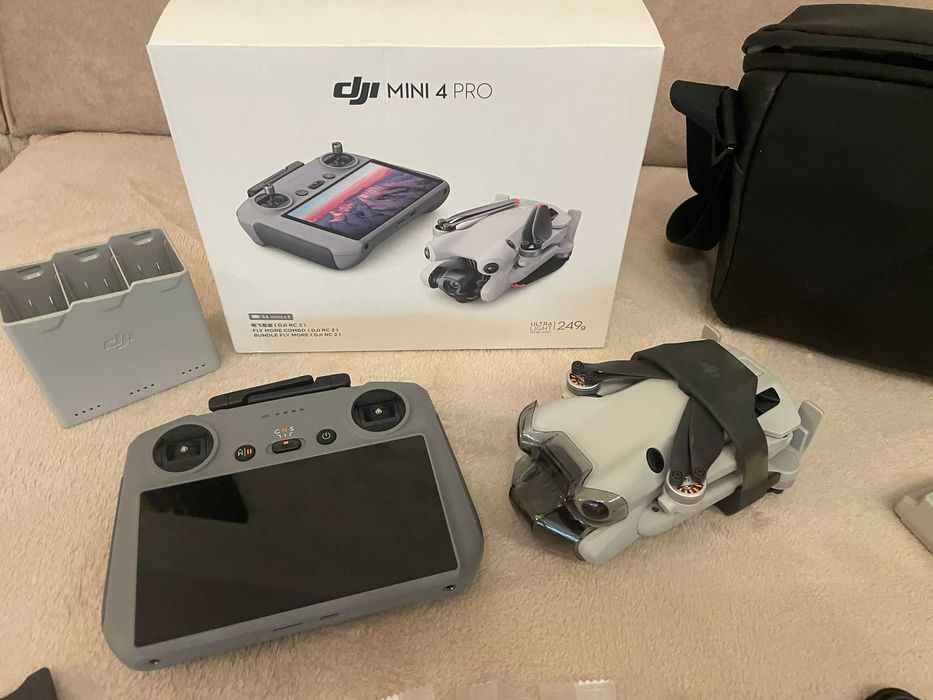 DJI Mini 4 Pro Fly More Combo + DJI Care Refresh + Filtre Nd Garantie