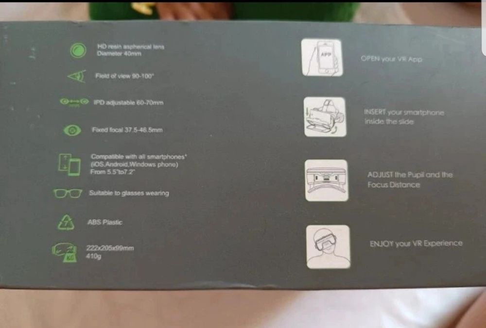 Ochelari VR Shinecon cu telecomanda