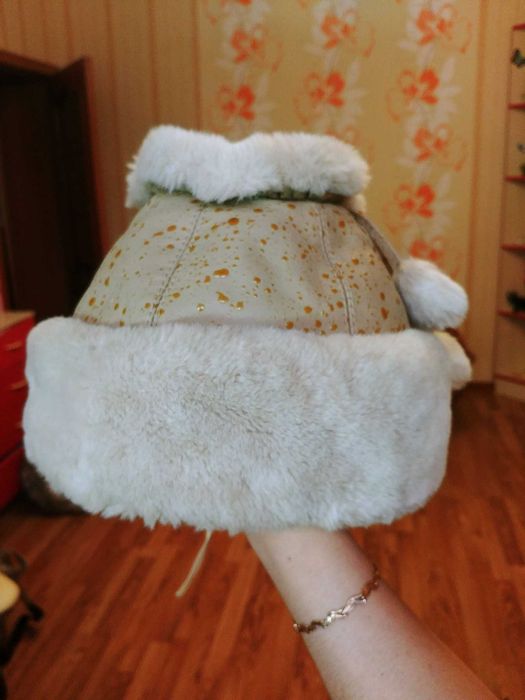 Зимняя шапка на девочку