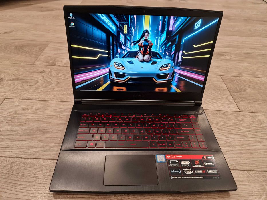 laptop gaming MSI ,intel core i7-8750H hexa core ,video nvidia GTX