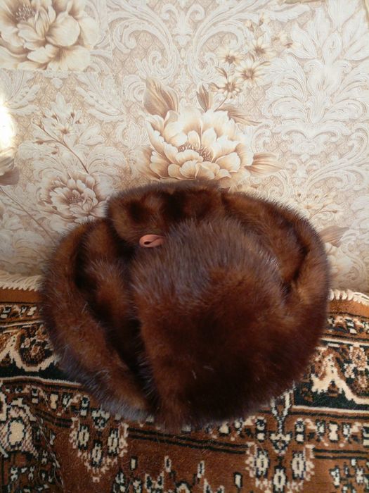 Продам норковую шапку