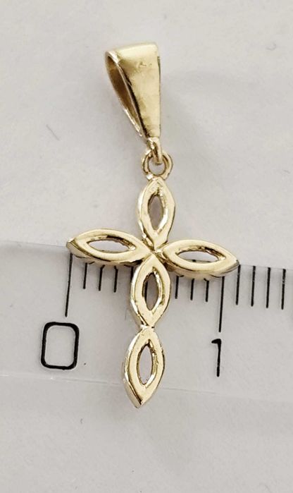 Pandantiv - Cruce aur 14K 0.74 gr (AG35 B 34867) Garantie 2 ani !