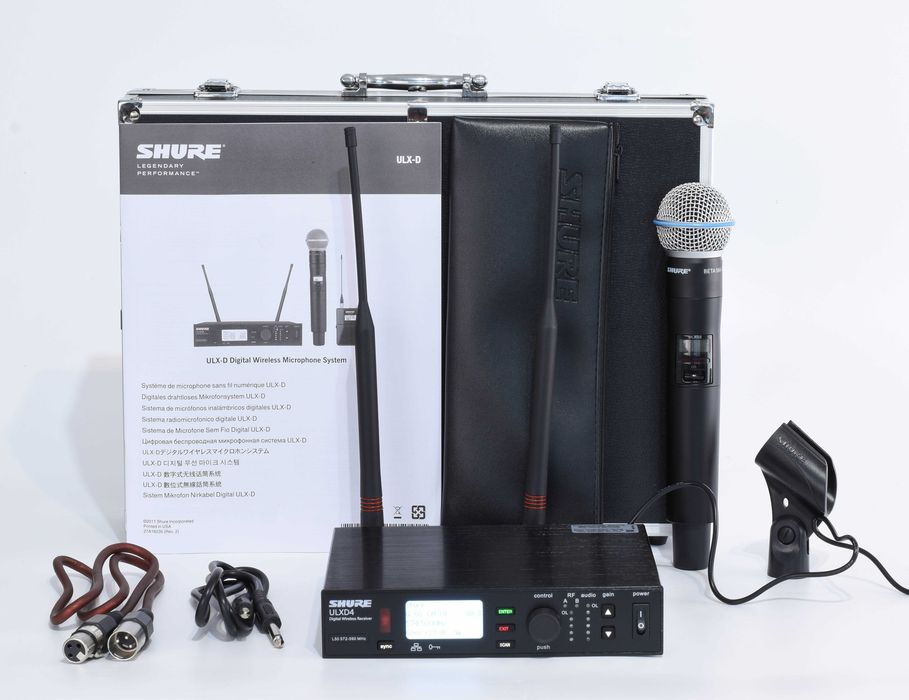 Microfon SHURE ULXD BETA58A + Cadou case (nu qlxd slx slxd glxd blx)