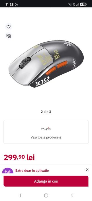 Mouse Gaming Wireless Myria