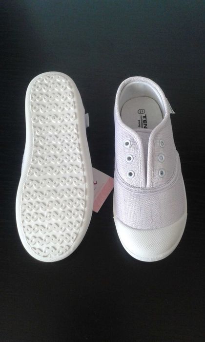 Tenisi NOI mov deschis cu sclipici 31 (19,5 cm)