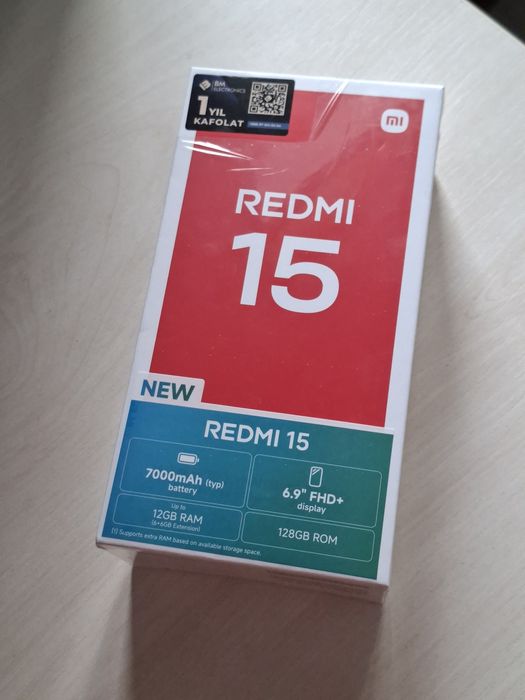 Redmi 15 в упаковке