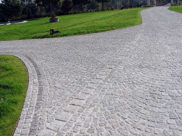 Piatra cubica granit Bianco Grigio 10x10x5