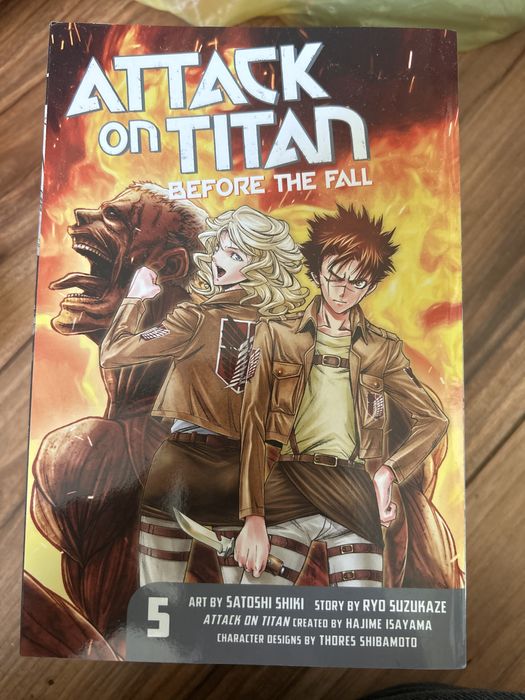 Manga attack on titan before the fall