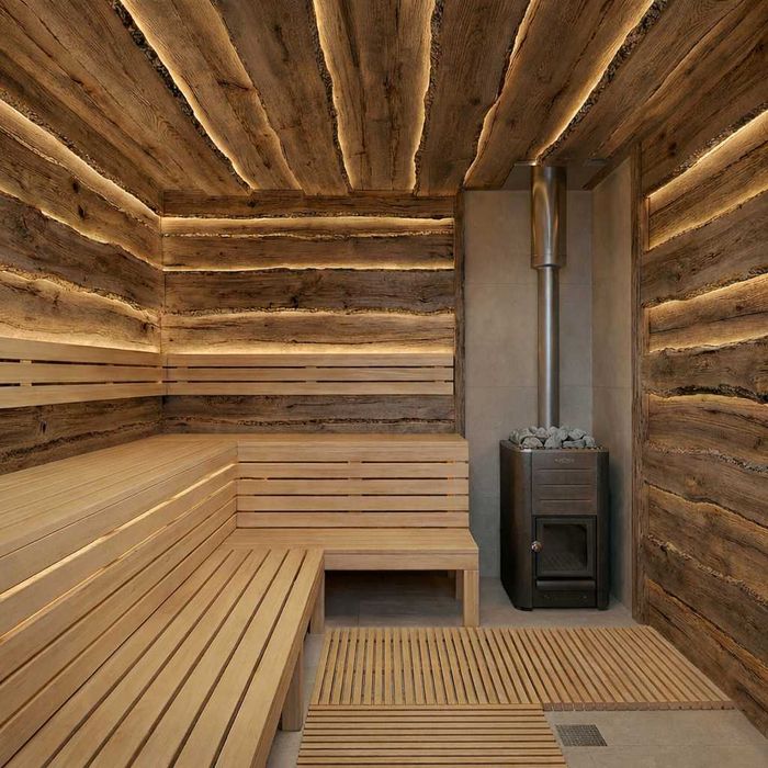 Каркасная баня под ключ 3×4 | Кедр | Камерная сушка | Астана