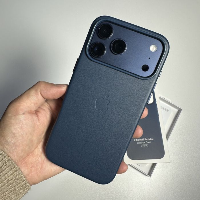 Leather Case MagSafe iPhone 17 Pro, 17 Pro Max