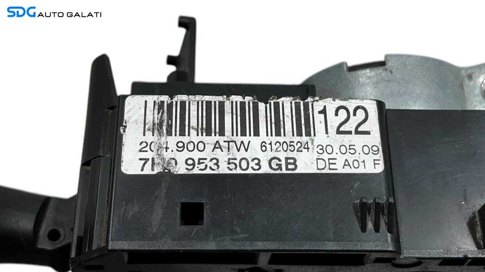 Ansamblu Maneta Manete Semnalizare Faza Lunga Scurta Stergatoare Skoda Fabia 2 2007 - 2014 Cod 7H0953503GB [L5939]