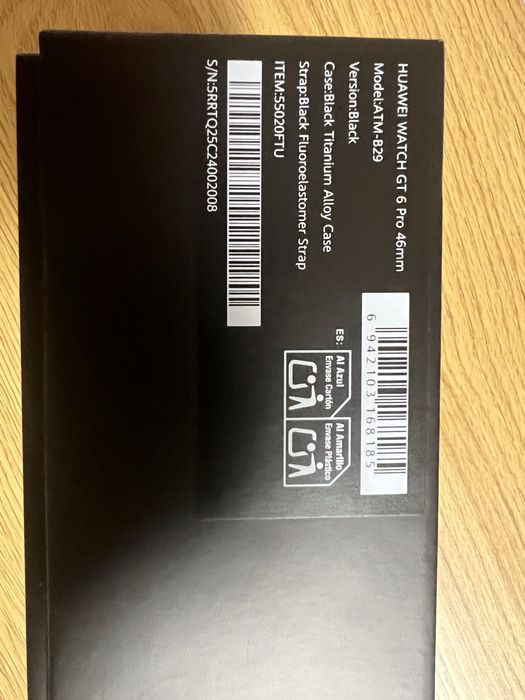 Смарт часовник HUAWEI WATCH GT 6 Pro Black