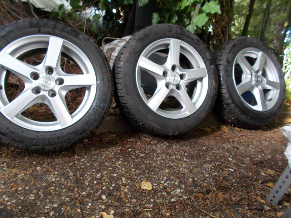 Set BMW aliaj ENZO, cu Conti Winter 205/55R16 iarna, 5x120 BMW etc