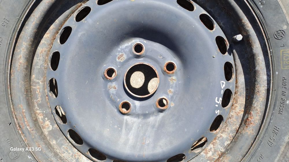 Желязна Джанта 15 цола  5x112 VW Passat 5.5 / Фолксваген Пасат 5.5