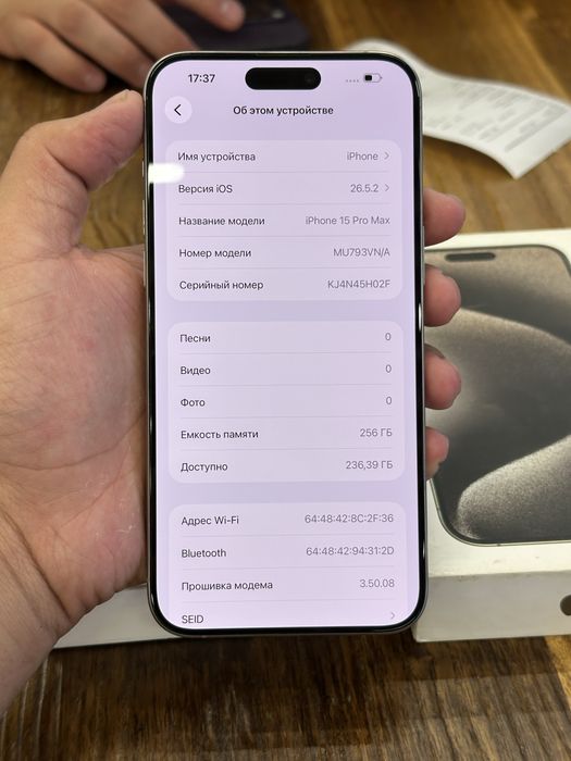 Iphone 15 Pro Max 256 Gb Natural Titanium