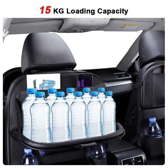 Кожен органайзер за седалка с маса  PG23