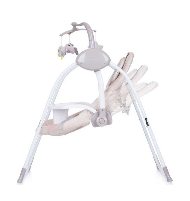 Електрическа люлка-шезлонг Сhipolino-Нукс,Хумус