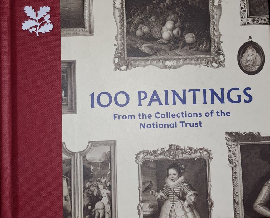 Книга 100 paintings from the national trust  (100 картини)
