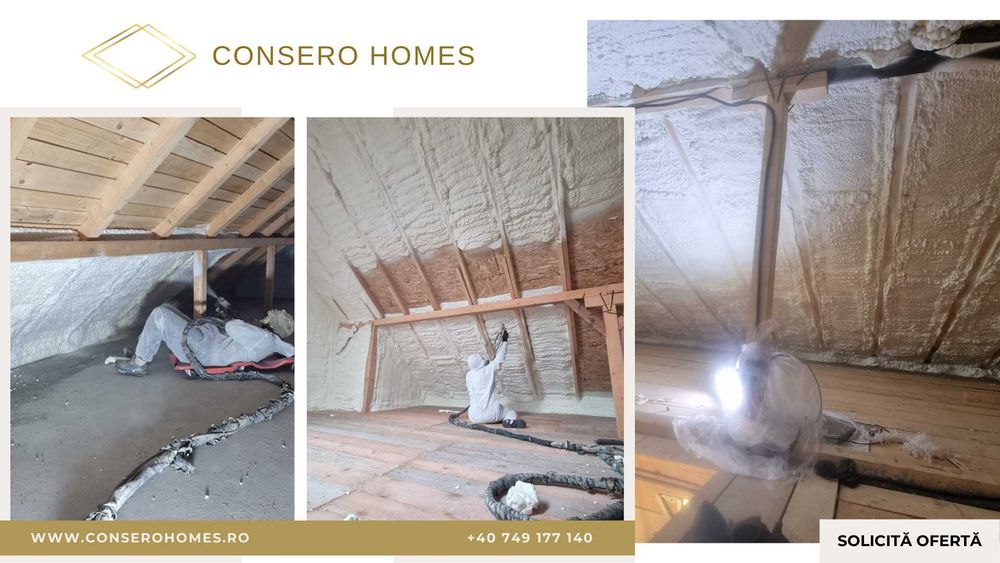 Izolatie Termica cu Spuma Poliuretanica Izolatii Spuma