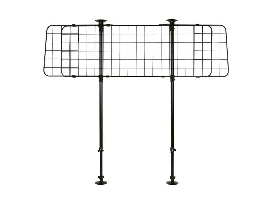 Bare separatoare portbagaj auto Carpoint cu plasa, pentru caini si bagaje, universale, reglabile 80-136 cm/87-135 cm, montaj fara gaurire
