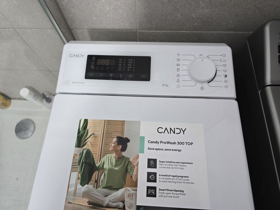 Vând mașină de Spălat verticala marca Candy capacitate 8kg