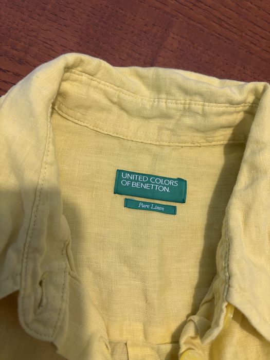 Две ленени сака и две ленени ризи M&S, Benetton,