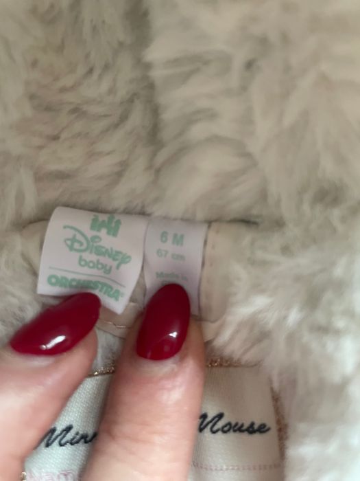 Зимно пухено яке Minnie Mouse, 67 см