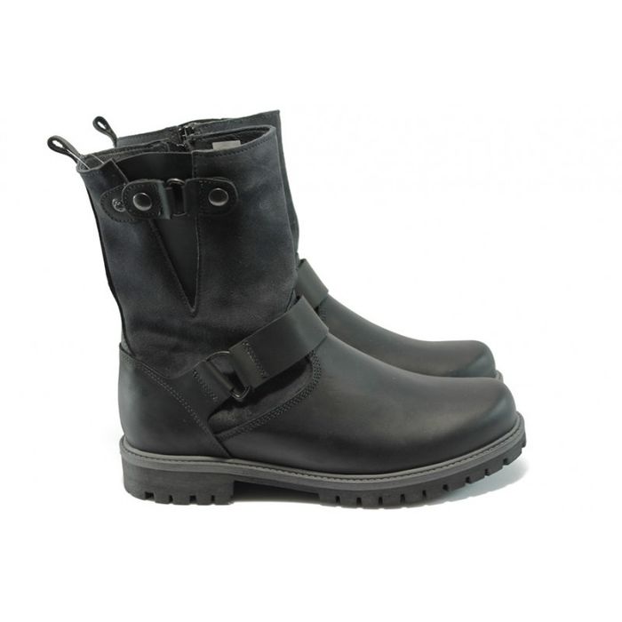 Мъжки ботуши -Mercyry P&P-естествена кожа