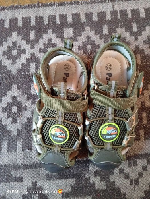 Детски сандали за момче 25 номер