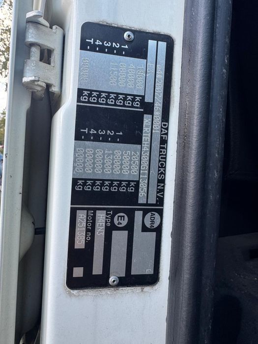 Daf xf  460 E 6 Standard Recent Adus