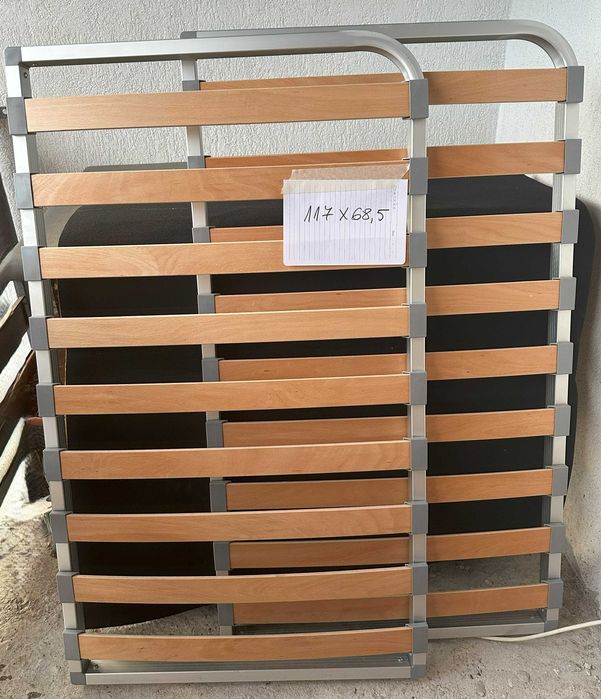 Somiera cadru lemn + Somiera cadru aluminiu