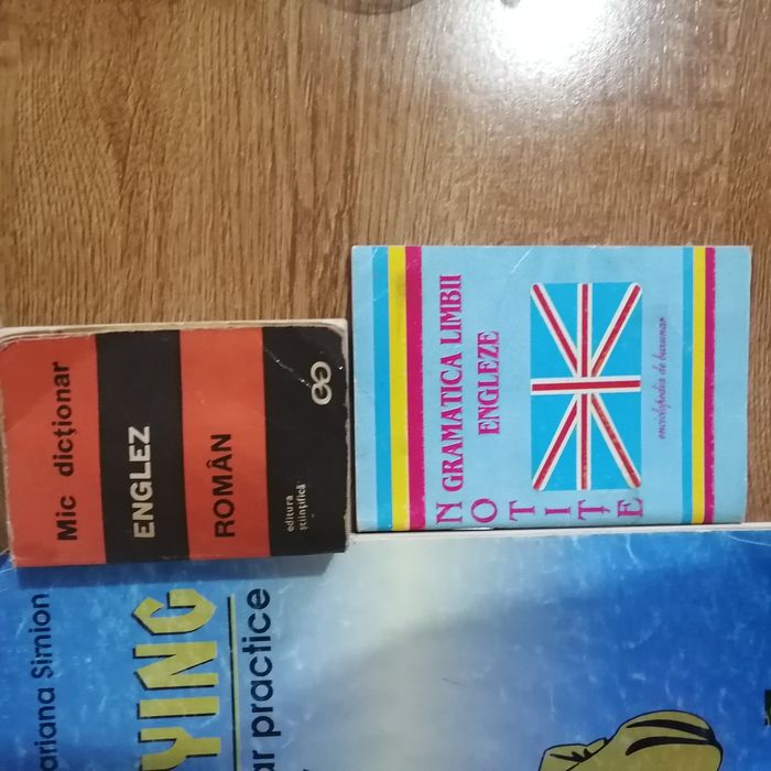 Dictionar englez-roman macmillan / grammar notite gramatica carte ex.