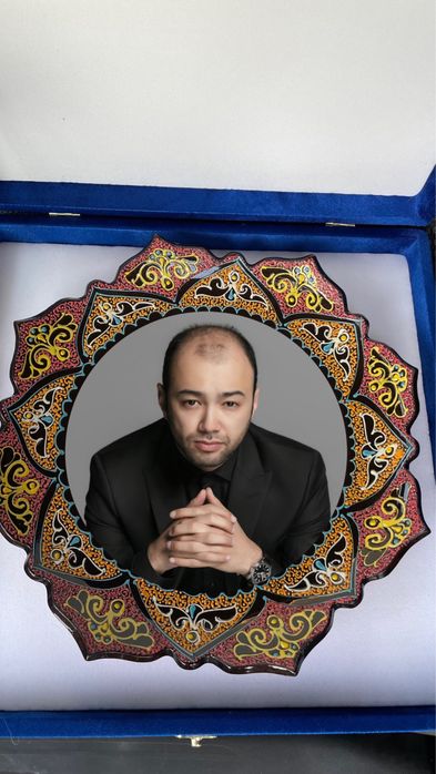 Sovg’a uchun rasm tushurilgan Sopol laganlar