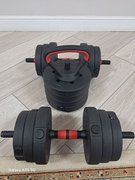 Гиря и гантели сборно разборные.