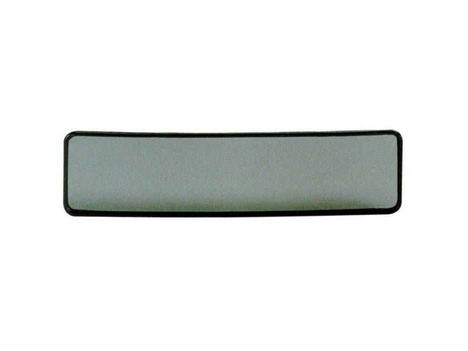 Oglinda retrovizoare interioara panoramica Carpoint 25,5x6,6 cm, neagra, fixare cu benzi elastice, 1 buc
